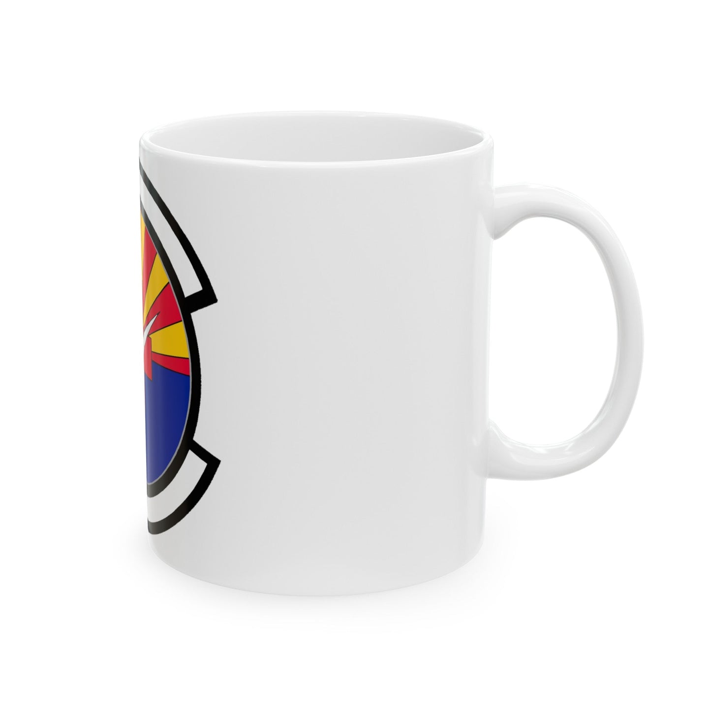 355 Healthcare Operations Squadron ACC (U.S. Air Force) White Coffee Mug-The Sticker Space