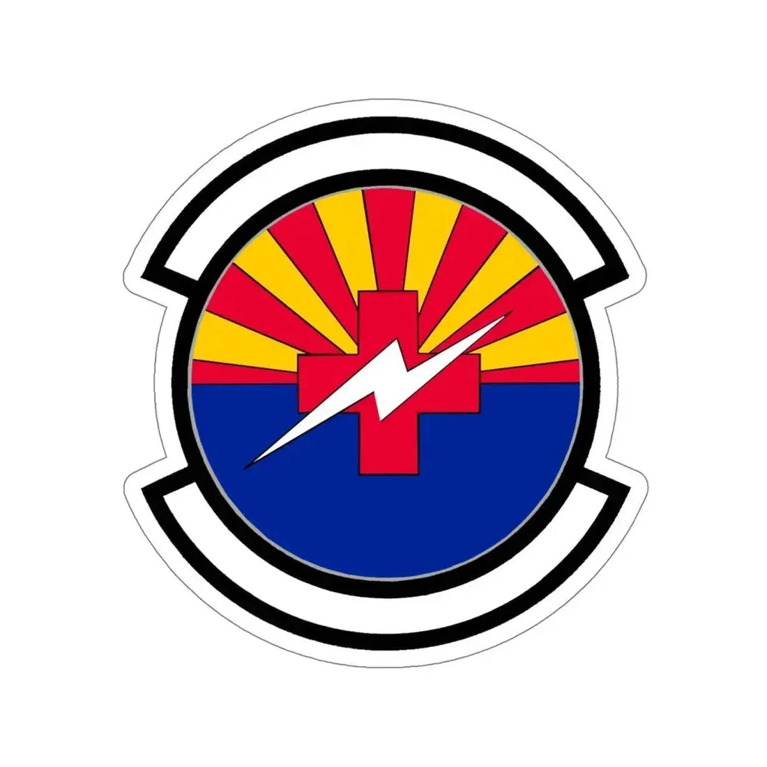 355 Healthcare Operations Squadron ACC (U.S. Air Force) STICKER Vinyl Die-Cut Decal 6 Inch - The Sticker Space