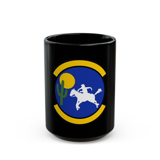 355 Logistics Readiness Squadron ACC (U.S. Air Force) Black Coffee Mug-15oz-The Sticker Space