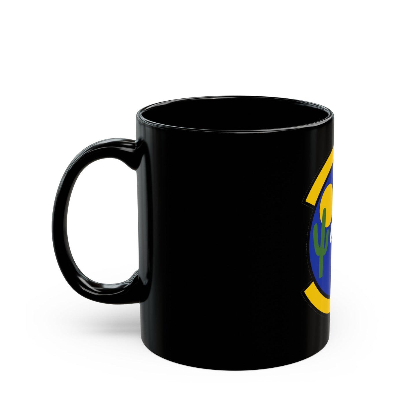 355 Logistics Readiness Squadron ACC (U.S. Air Force) Black Coffee Mug-The Sticker Space