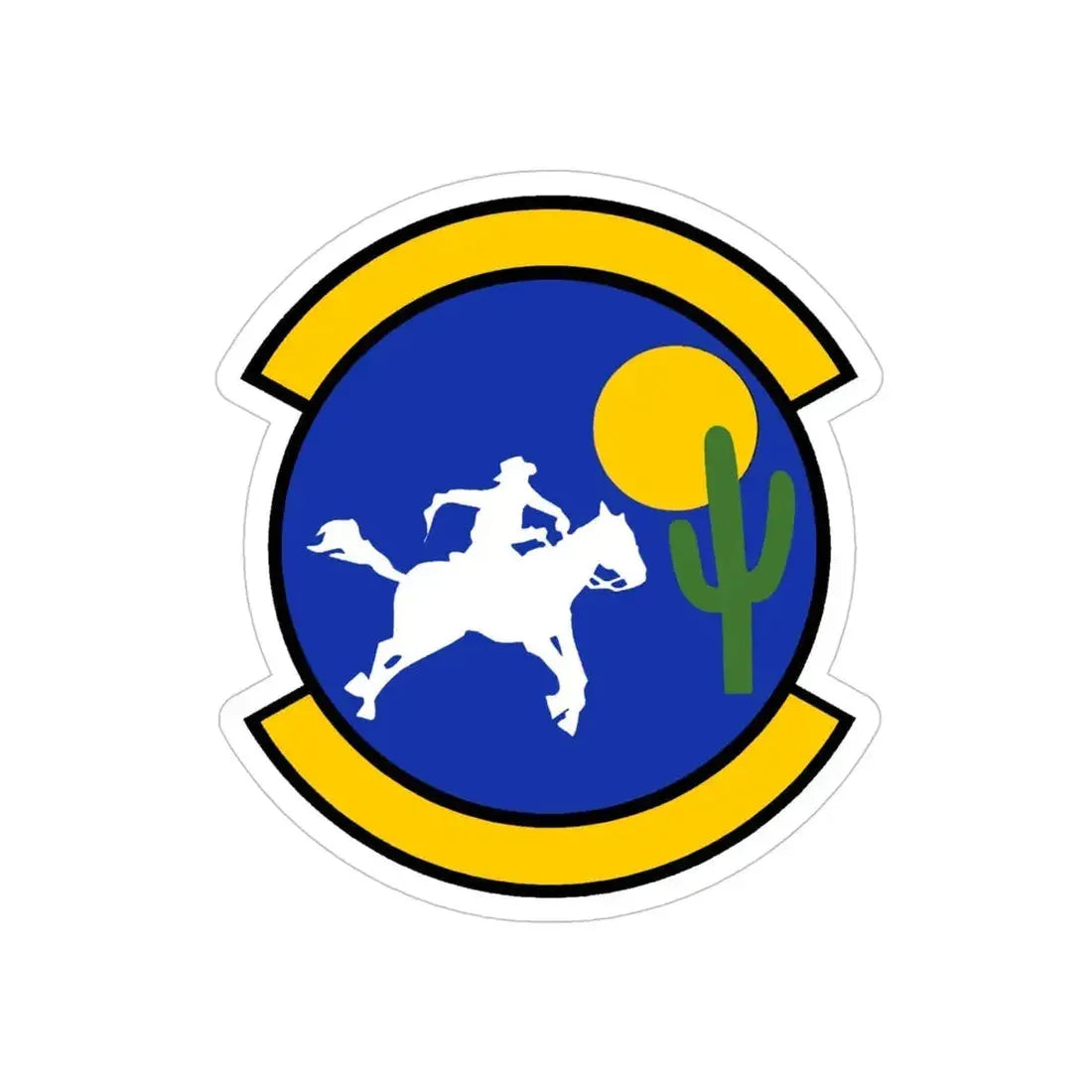 355 Logistics Readiness Squadron ACC (U.S. Air Force) REVERSE PRINT Transparent Die-Cut STICKER - The Sticker Space