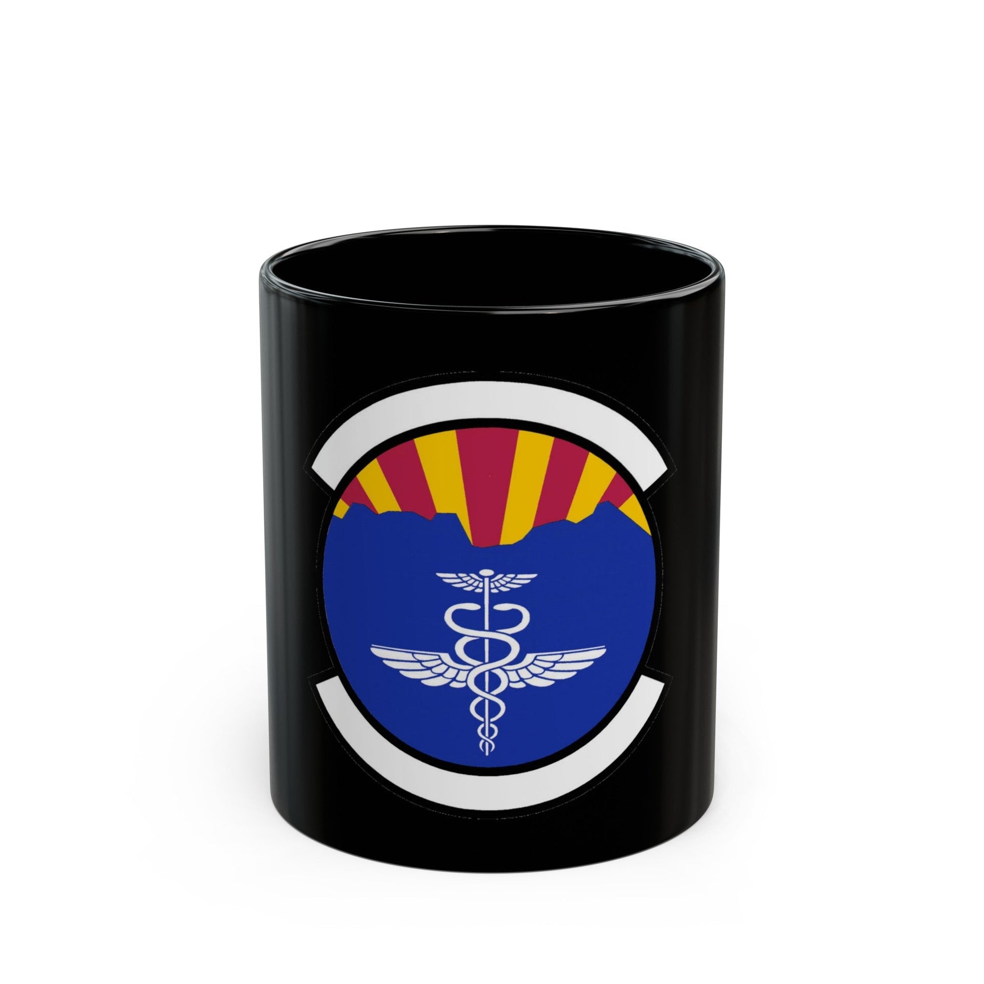 355 Operational Medical Readiness Squadron ACC (U.S. Air Force) Black Coffee Mug-11oz-The Sticker Space