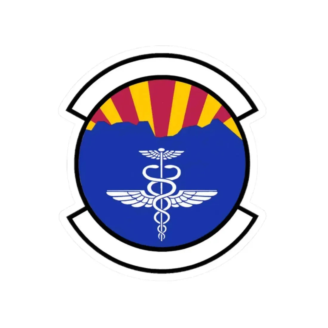 355 Operational Medical Readiness Squadron ACC (U.S. Air Force) STICKER Vinyl Kiss-Cut Decal 2 Inch White - The Sticker Space
