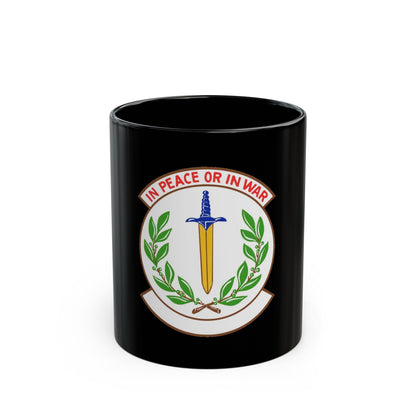 355 Security Forces Squadron ACC (U.S. Air Force) Black Coffee Mug-11oz-The Sticker Space