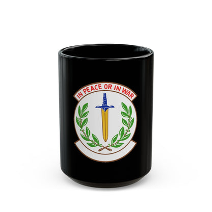 355 Security Forces Squadron ACC (U.S. Air Force) Black Coffee Mug-15oz-The Sticker Space