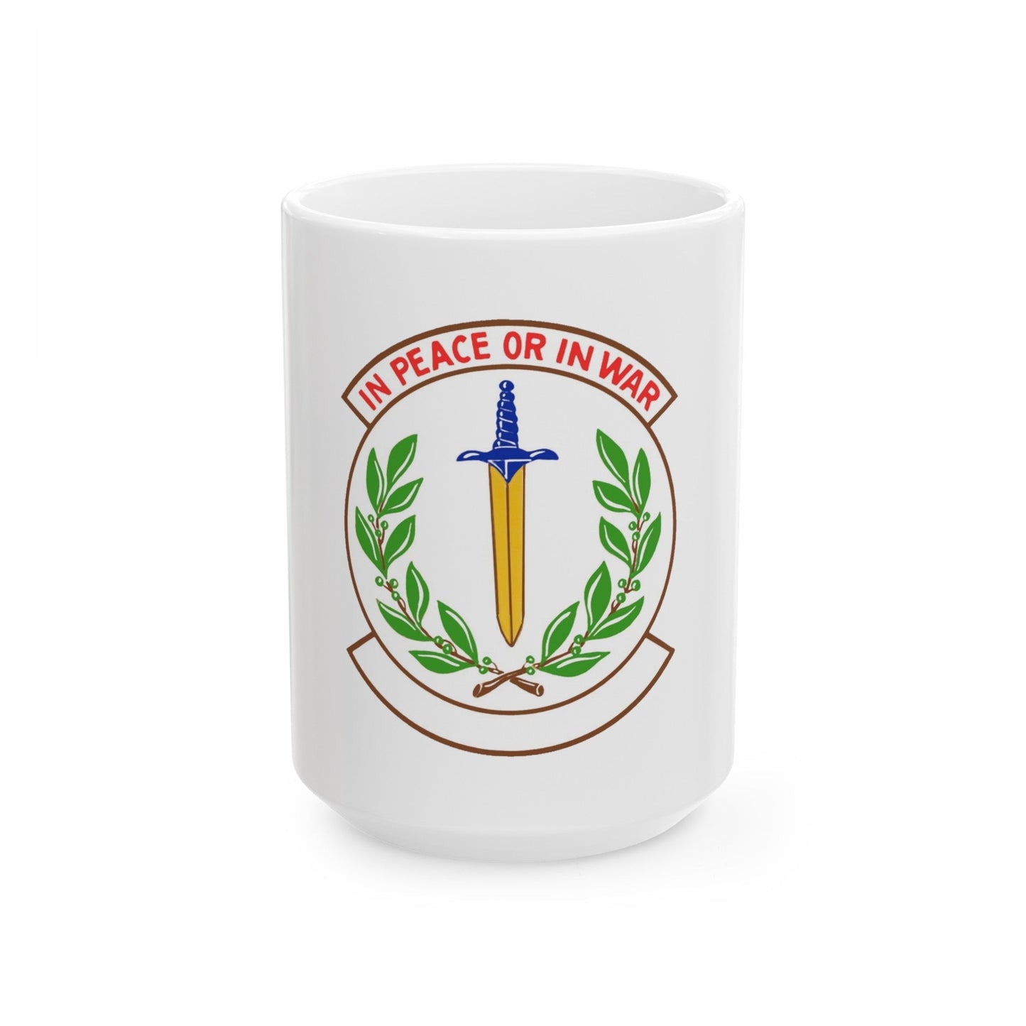 355 Security Forces Squadron ACC (U.S. Air Force) White Coffee Mug-15oz-The Sticker Space