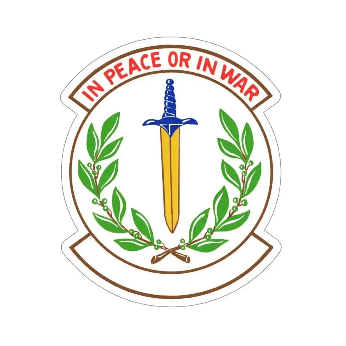 355 Security Forces Squadron ACC (U.S. Air Force) STICKER Vinyl Die-Cut Decal 4 Inch - The Sticker Space