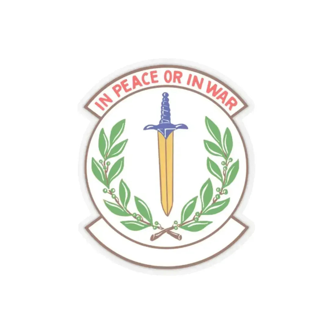 355 Security Forces Squadron ACC (U.S. Air Force) STICKER Vinyl Kiss-Cut Decal 2 Inch Transparent - The Sticker Space