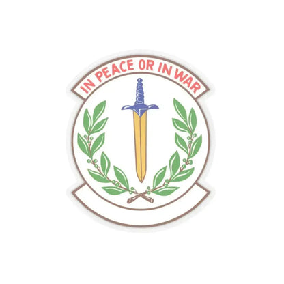 355 Security Forces Squadron ACC (U.S. Air Force) STICKER Vinyl Kiss-Cut Decal 2 Inch Transparent - The Sticker Space