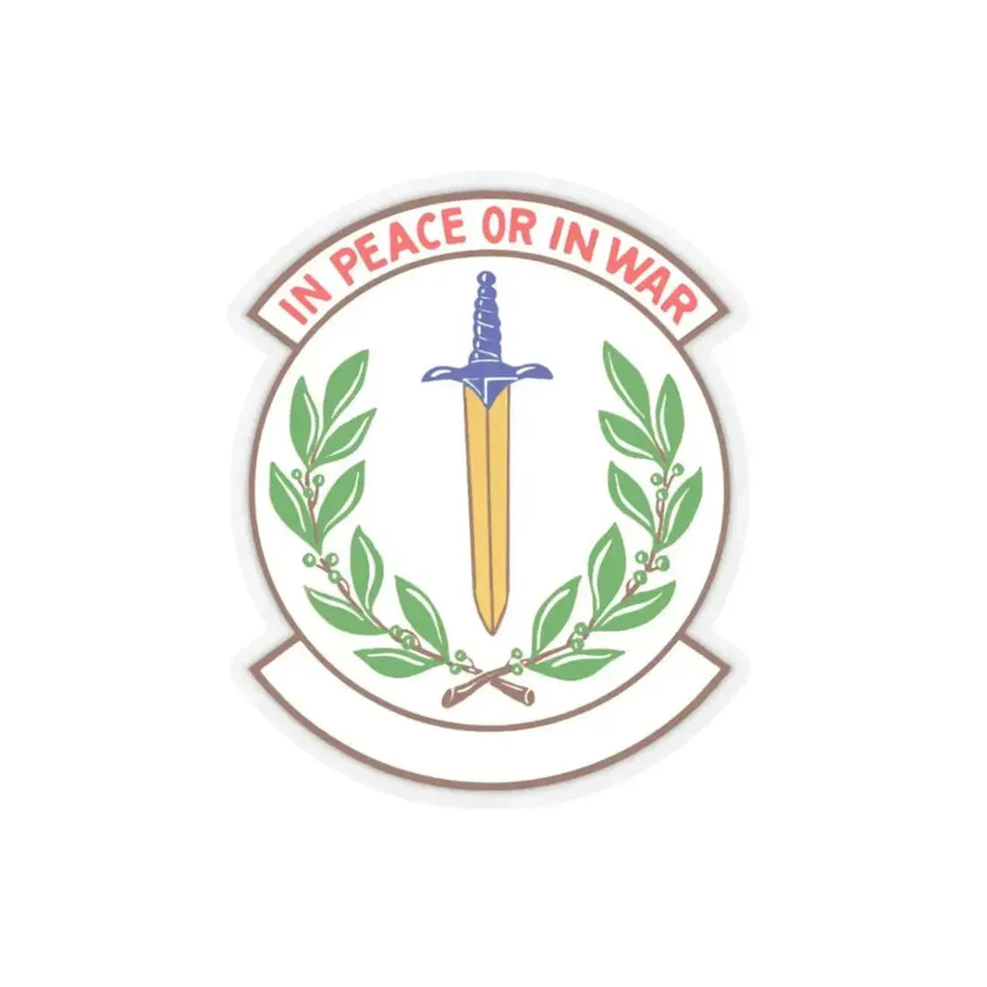 355 Security Forces Squadron ACC (U.S. Air Force) STICKER Vinyl Kiss-Cut Decal 3 Inch Transparent - The Sticker Space