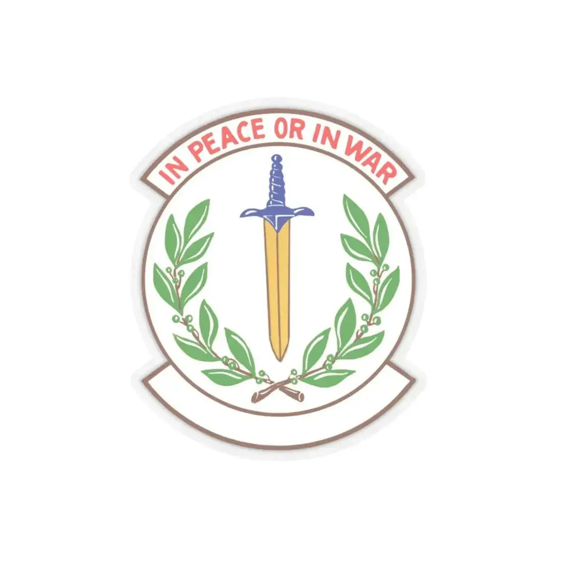 355 Security Forces Squadron ACC (U.S. Air Force) STICKER Vinyl Kiss-Cut Decal 4 Inch Transparent - The Sticker Space