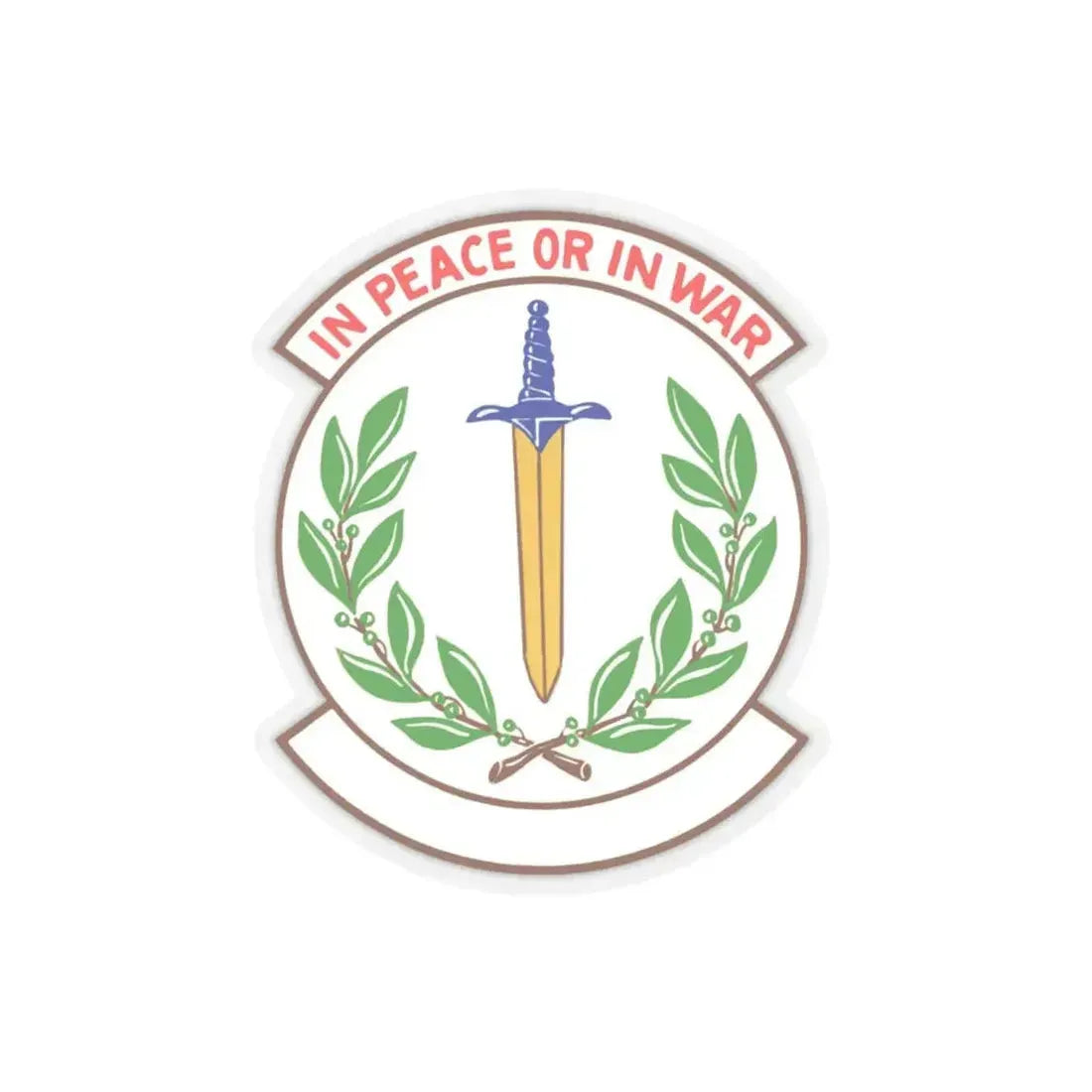 355 Security Forces Squadron ACC (U.S. Air Force) STICKER Vinyl Kiss-Cut Decal 6 Inch Transparent - The Sticker Space