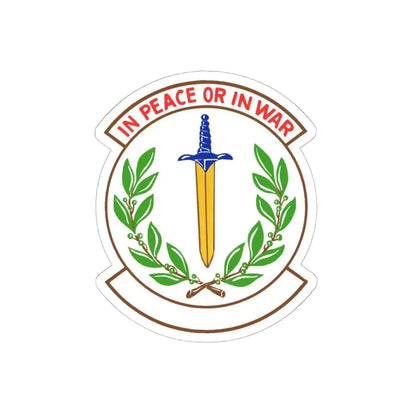 355 Security Forces Squadron ACC (U.S. Air Force) STICKER Vinyl Kiss-Cut Decal 6 Inch White - The Sticker Space