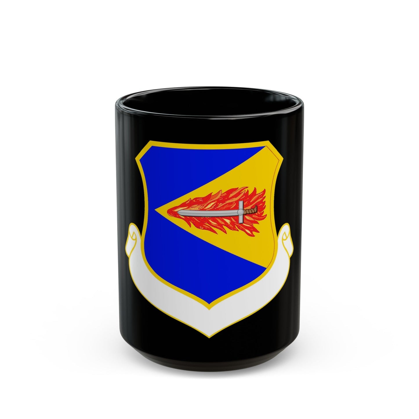 355 Wing ACC (U.S. Air Force) Black Coffee Mug-15oz-The Sticker Space