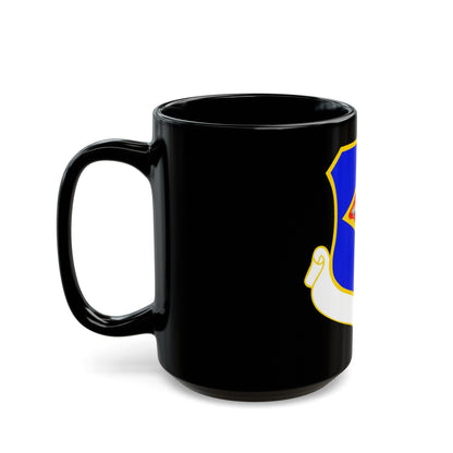 355 Wing ACC (U.S. Air Force) Black Coffee Mug-The Sticker Space