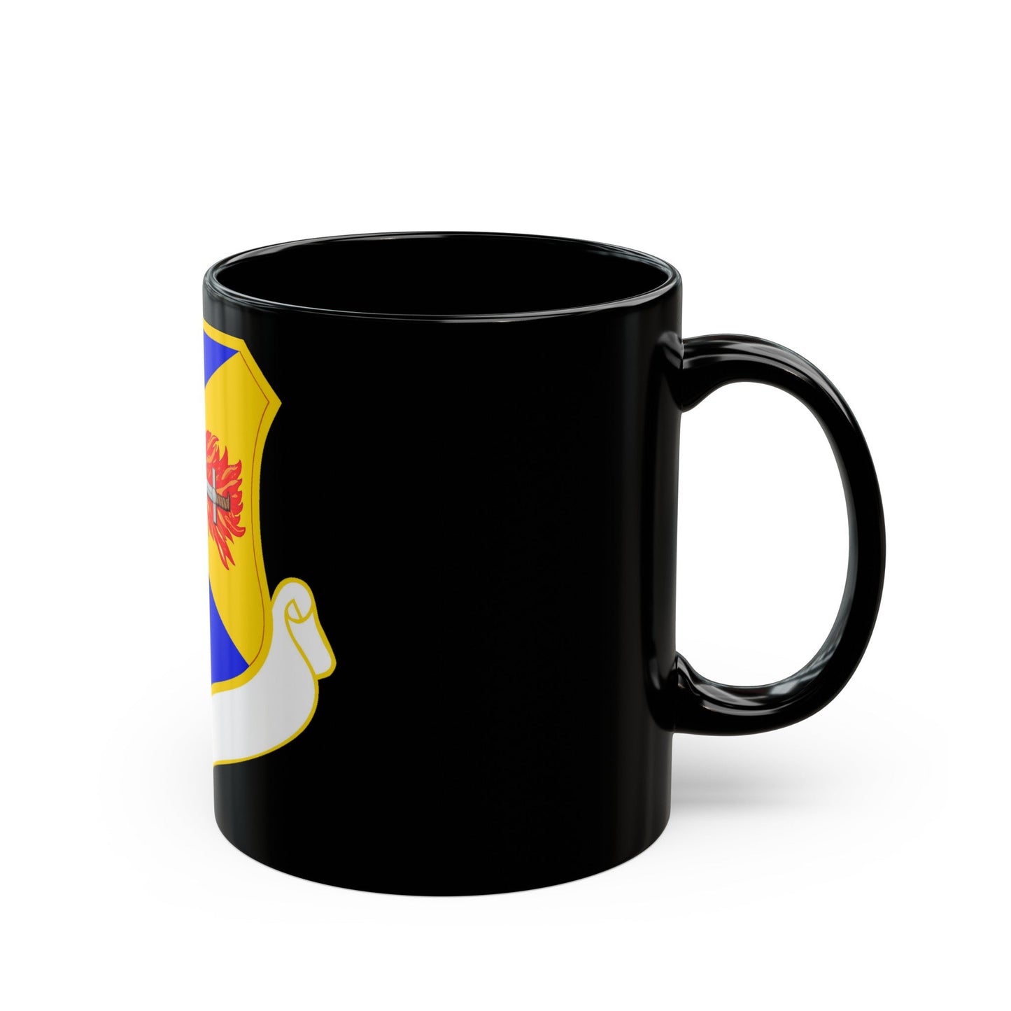 355 Wing ACC (U.S. Air Force) Black Coffee Mug-The Sticker Space