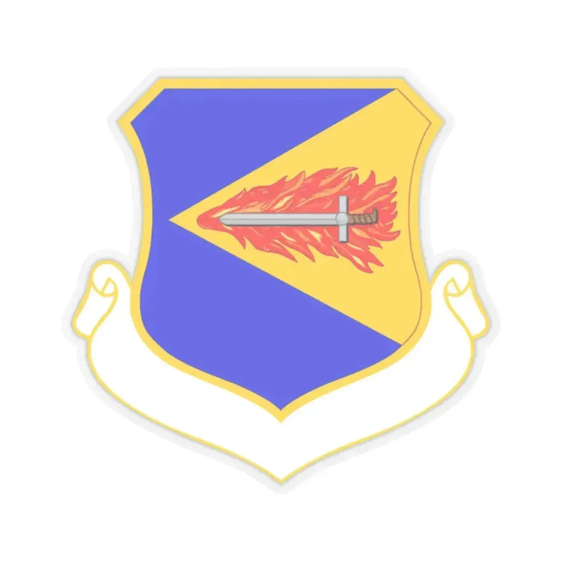 355 Wing ACC (U.S. Air Force) STICKER Vinyl Kiss-Cut Decal 2 Inch Transparent - The Sticker Space