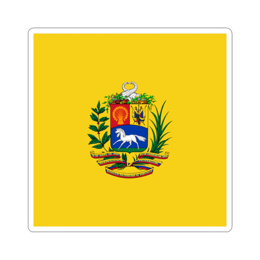 Presidential Army flag of Venezuela (Venezuela) STICKER Vinyl Kiss-Cut Decal