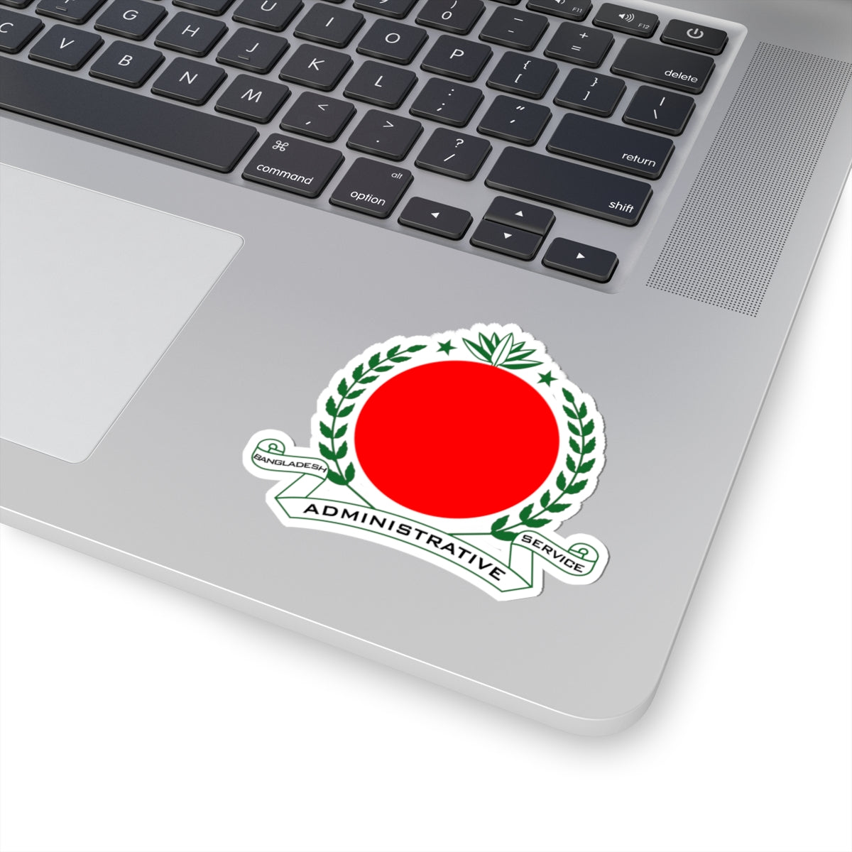 Bangladesh Administrative Service BAS Seal (Bangladesh) (Coat of Arms) STICKER Vinyl Kiss-Cut Decal