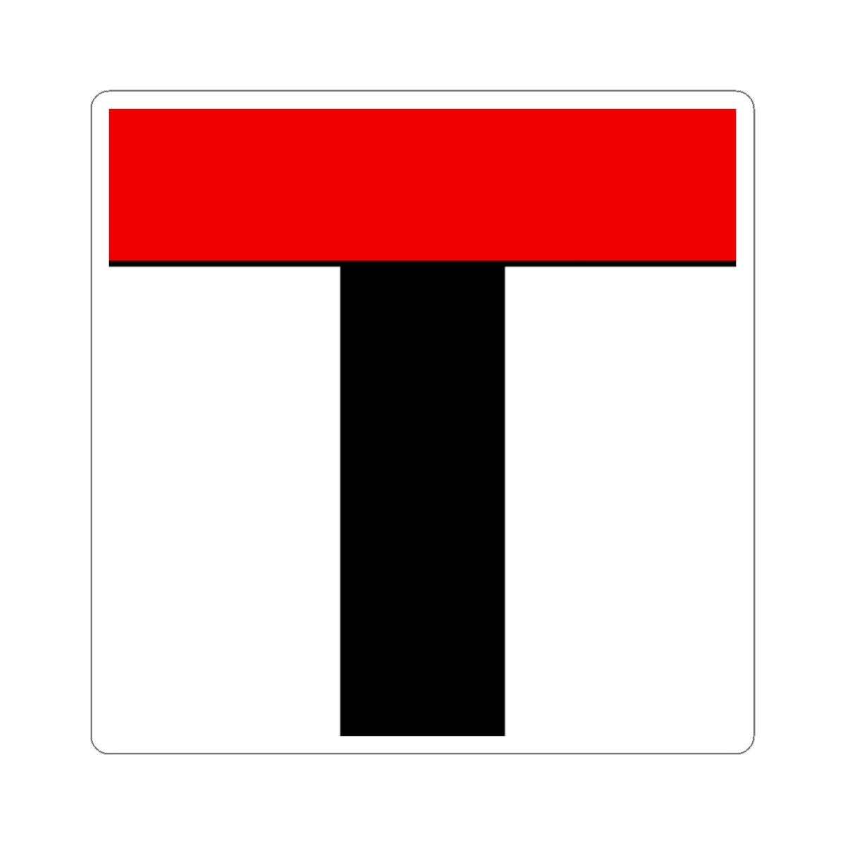 CHE Baden Flag (Switzerland) STICKER Vinyl Kiss-Cut Decal