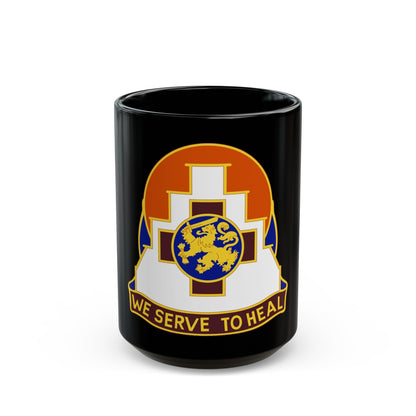 356 Field Hospital (U.S. Army) Black Coffee Mug-15oz-The Sticker Space