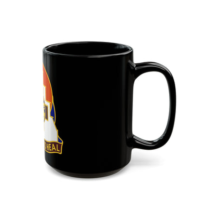 356 Field Hospital (U.S. Army) Black Coffee Mug-The Sticker Space