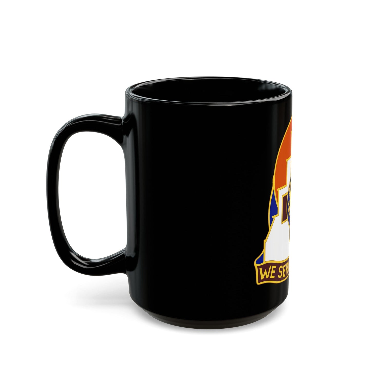 356 Field Hospital (U.S. Army) Black Coffee Mug-The Sticker Space