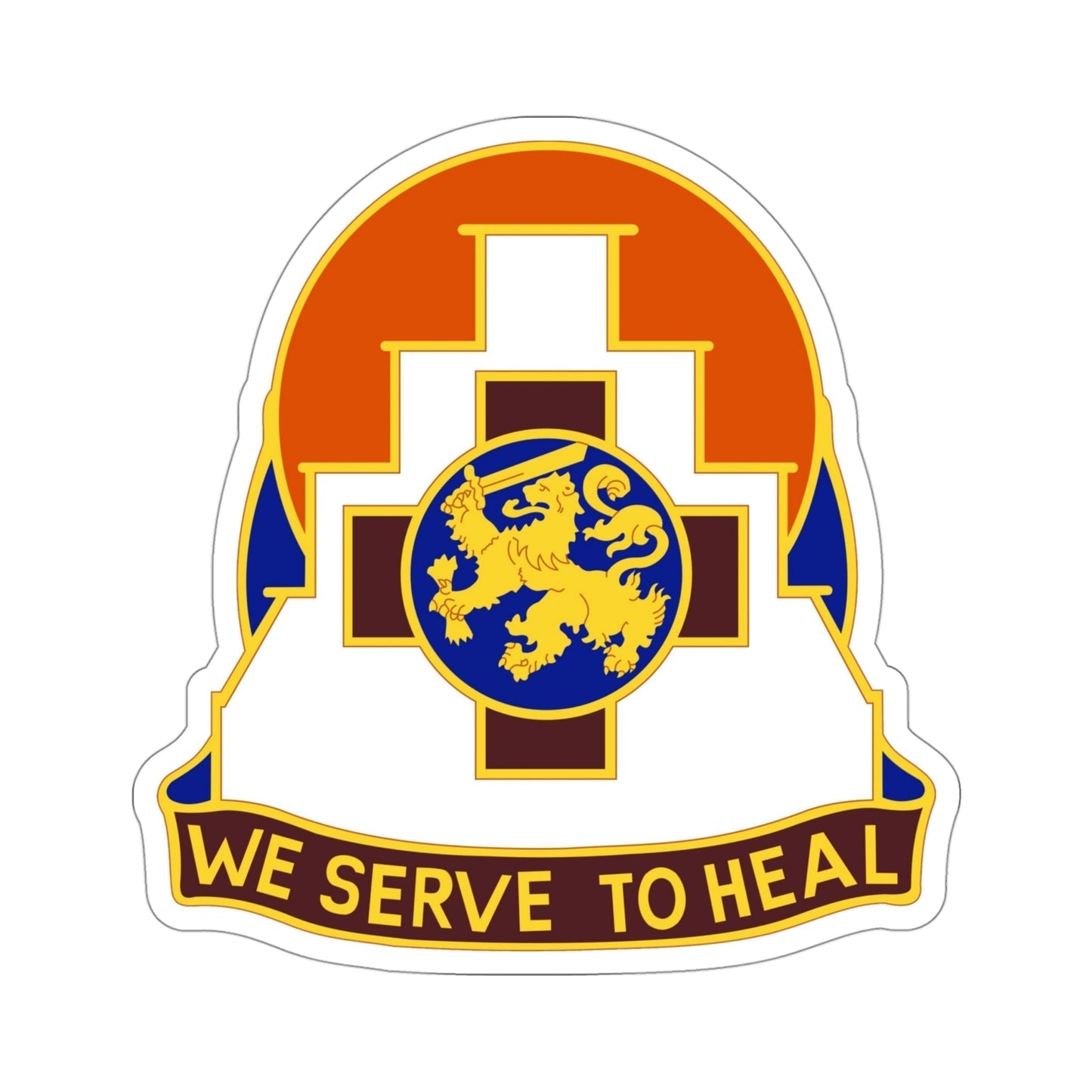 356 Field Hospital (U.S. Army) STICKER Vinyl Die-Cut Decal-4 Inch-The Sticker Space