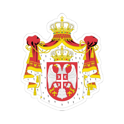 Coat of arms of Serbia (2004-2010) - STICKER Vinyl Kiss-Cut Decal