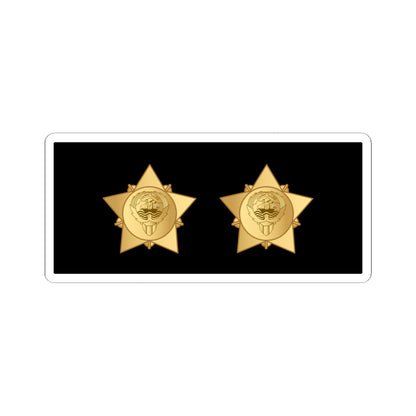 06. KNF CWO (Kuwait) (Military Rank) STICKER Vinyl Kiss-Cut Decal