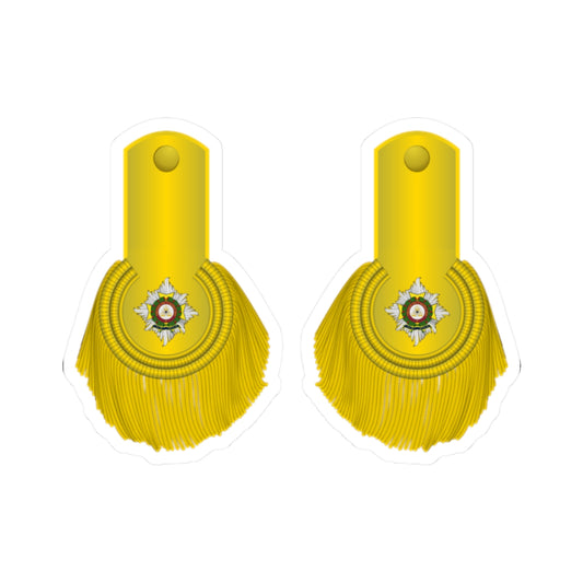 British Army Maj1810 1855 (United Kingdom) (Military Rank) STICKER Vinyl Kiss-Cut Decal