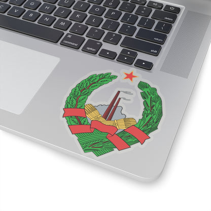 Coat of Arms of the Socialist Republic of Bosnia and Herzegovina - STICKER Vinyl Kiss-Cut Decal