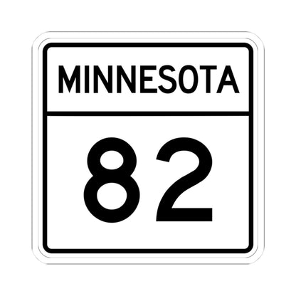 MN-82 1948 (Minnesota) (Road Sign) STICKER Vinyl Kiss-Cut Decal