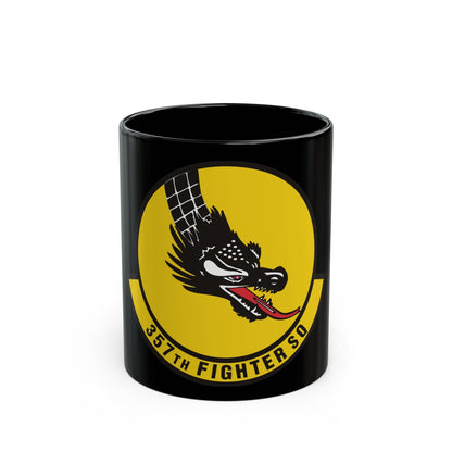 357th Fighter Squadron (U.S. Air Force) Black Coffee Mug-11oz-The Sticker Space