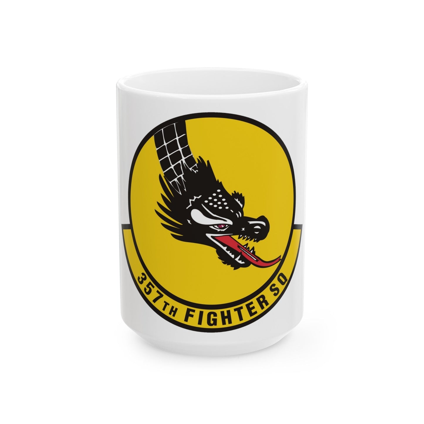 357th Fighter Squadron (U.S. Air Force) White Coffee Mug-15oz-The Sticker Space