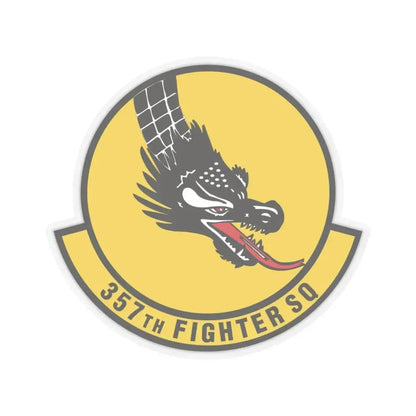 357th Fighter Squadron (U.S. Air Force) STICKER Vinyl Kiss-Cut Decal 6 Inch Transparent - The Sticker Space
