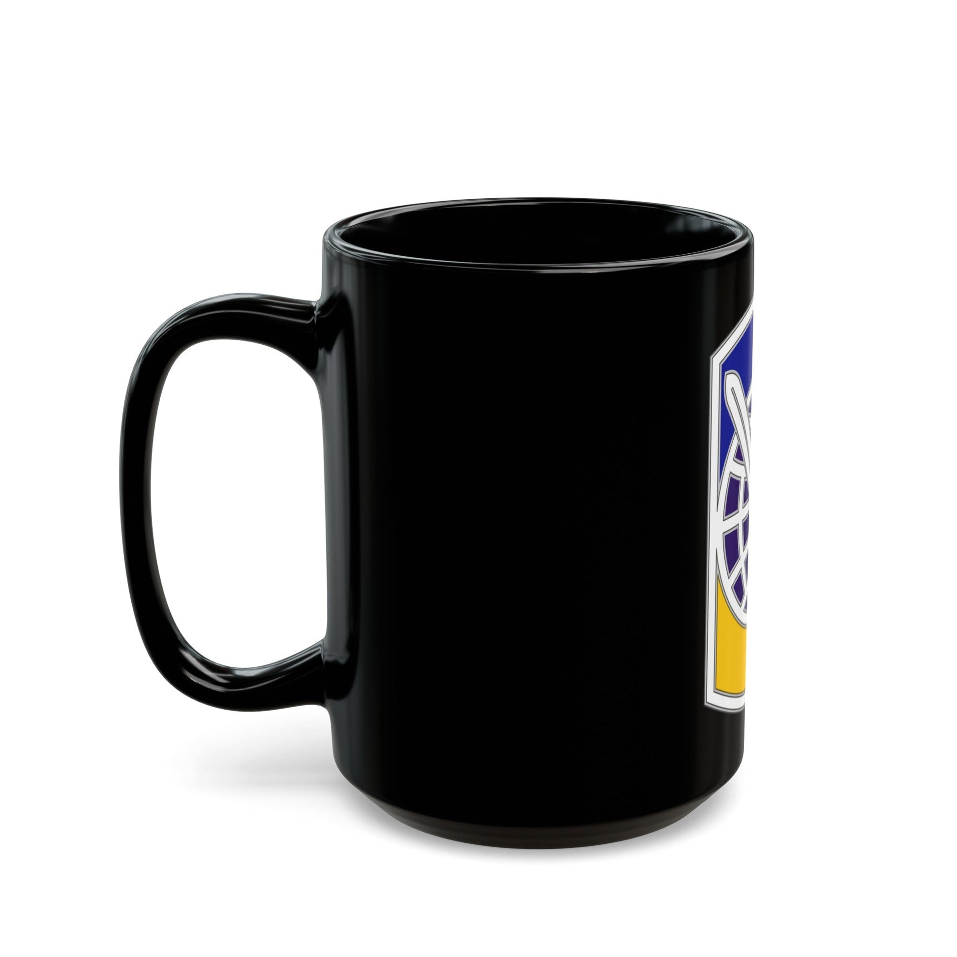 358 Civil Affairs Brigade 2 (U.S. Army) Black Coffee Mug-The Sticker Space