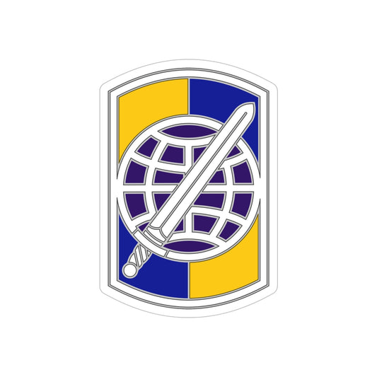 358 Civil Affairs Brigade 2 (U.S. Army) REVERSE PRINT Transparent STICKER-6 Inch-The Sticker Space