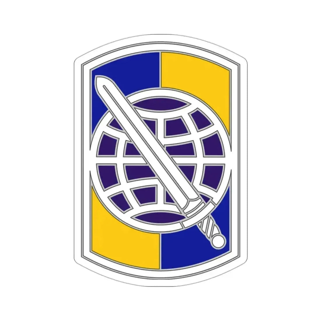 358 Civil Affairs Brigade 2 (U.S. Army) STICKER Vinyl Die-Cut Decal 3 Inch - The Sticker Space