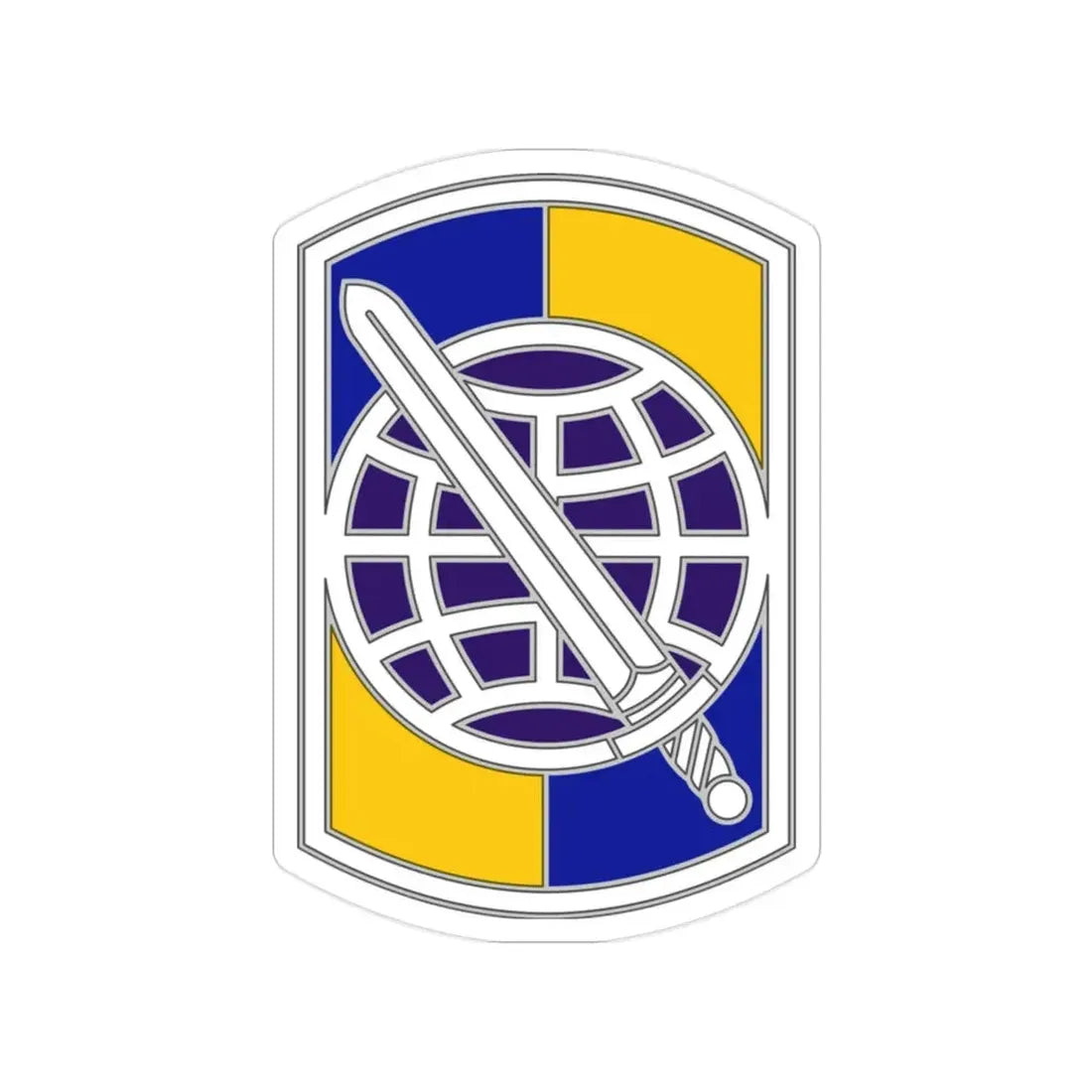 358 Civil Affairs Brigade 2 (U.S. Army) Transparent STICKER Die-Cut Vinyl Decal - The Sticker Space