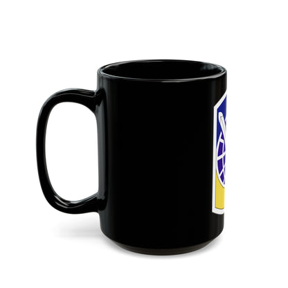 358 Civil Affairs Brigade (U.S. Army) Black Coffee Mug-The Sticker Space