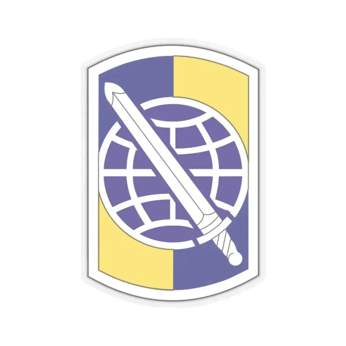 358 Civil Affairs Brigade (U.S. Army) STICKER Vinyl Kiss-Cut Decal 2 Inch Transparent - The Sticker Space