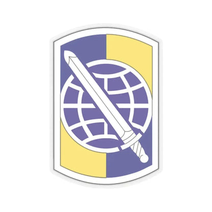 358 Civil Affairs Brigade (U.S. Army) STICKER Vinyl Kiss-Cut Decal 2 Inch Transparent - The Sticker Space