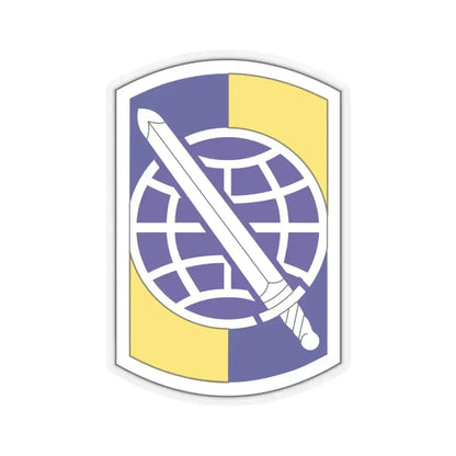 358 Civil Affairs Brigade (U.S. Army) STICKER Vinyl Kiss-Cut Decal 3 Inch Transparent - The Sticker Space