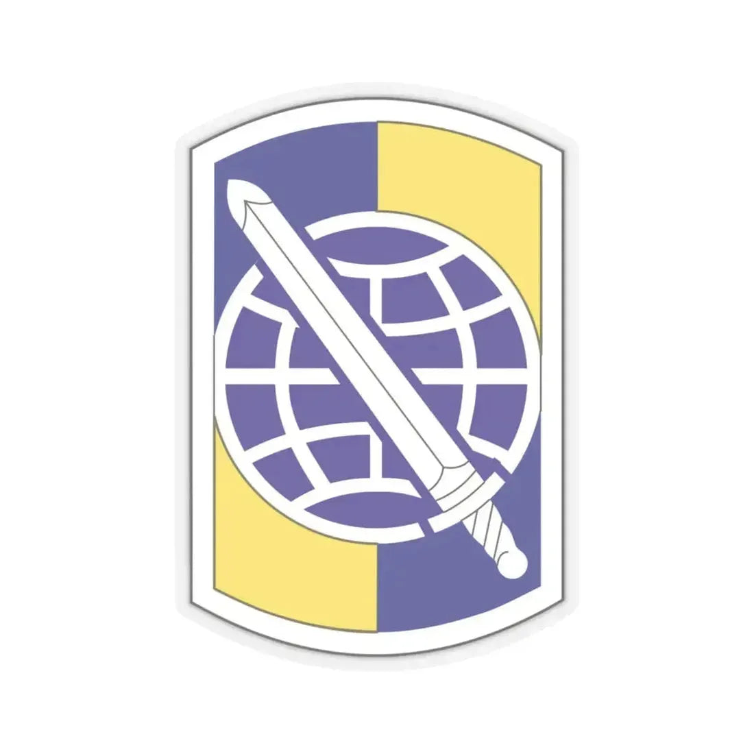 358 Civil Affairs Brigade (U.S. Army) STICKER Vinyl Kiss-Cut Decal 4 Inch Transparent - The Sticker Space