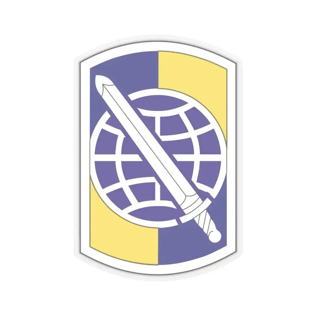 358 Civil Affairs Brigade (U.S. Army) STICKER Vinyl Kiss-Cut Decal 6 Inch Transparent - The Sticker Space