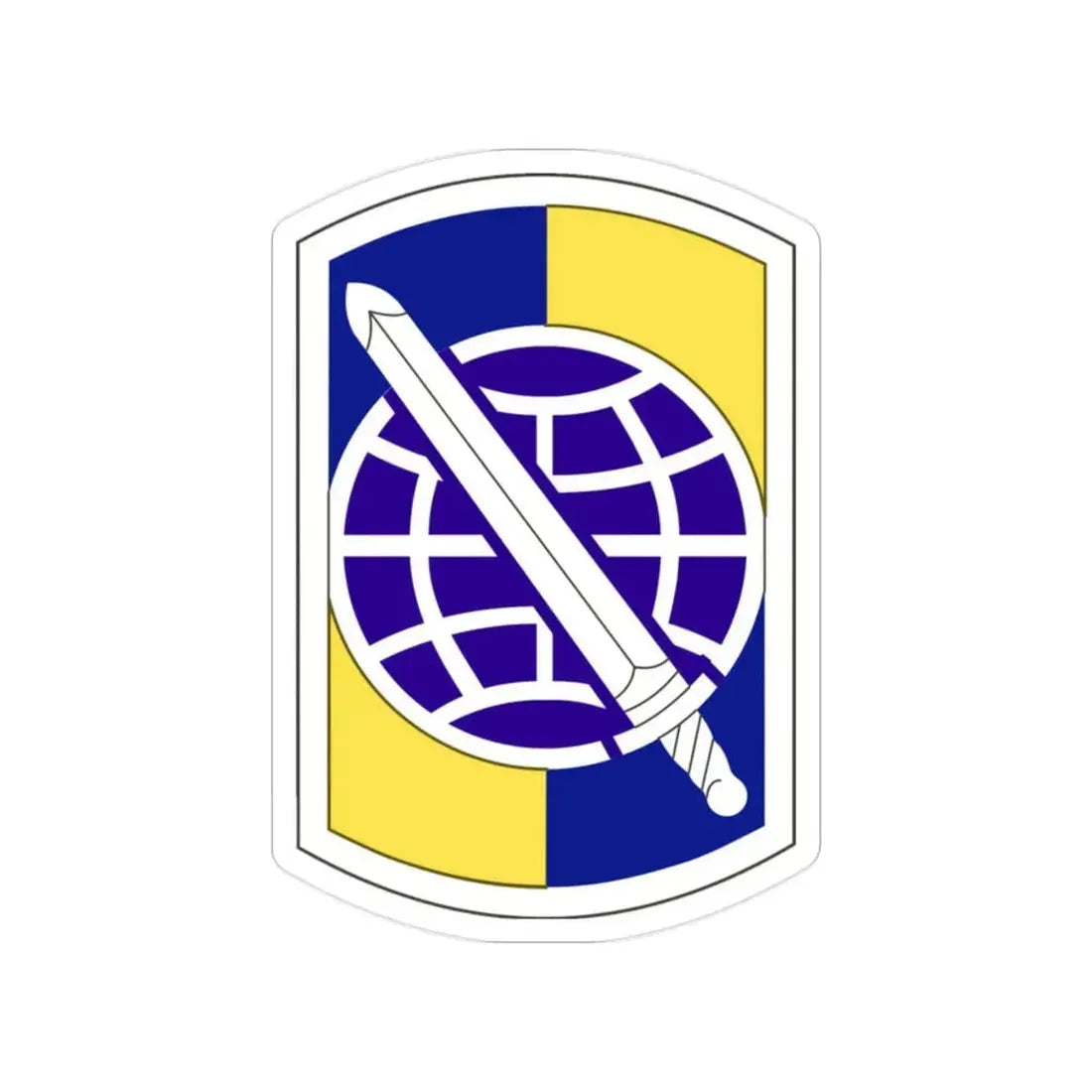 358 Civil Affairs Brigade (U.S. Army) Transparent STICKER Die-Cut Vinyl Decal - The Sticker Space