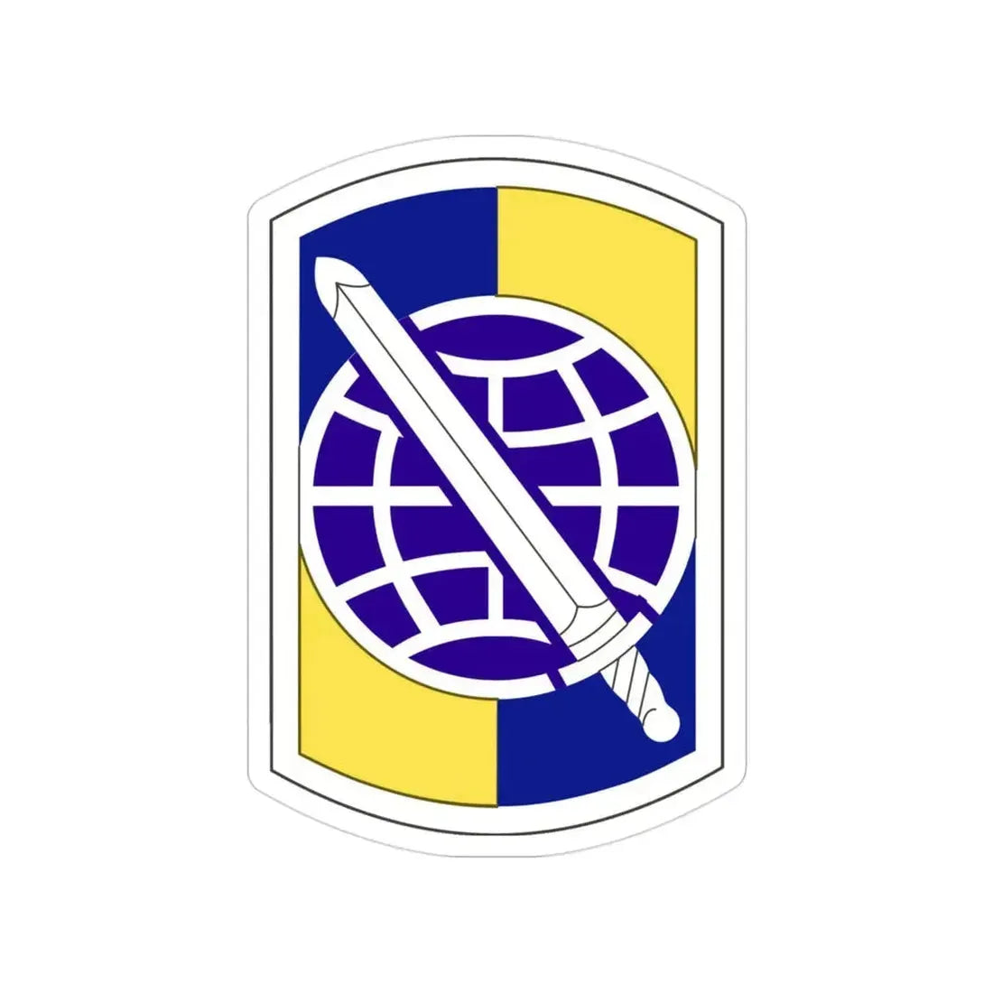 358 Civil Affairs Brigade (U.S. Army) Transparent STICKER Die-Cut Vinyl Decal - The Sticker Space