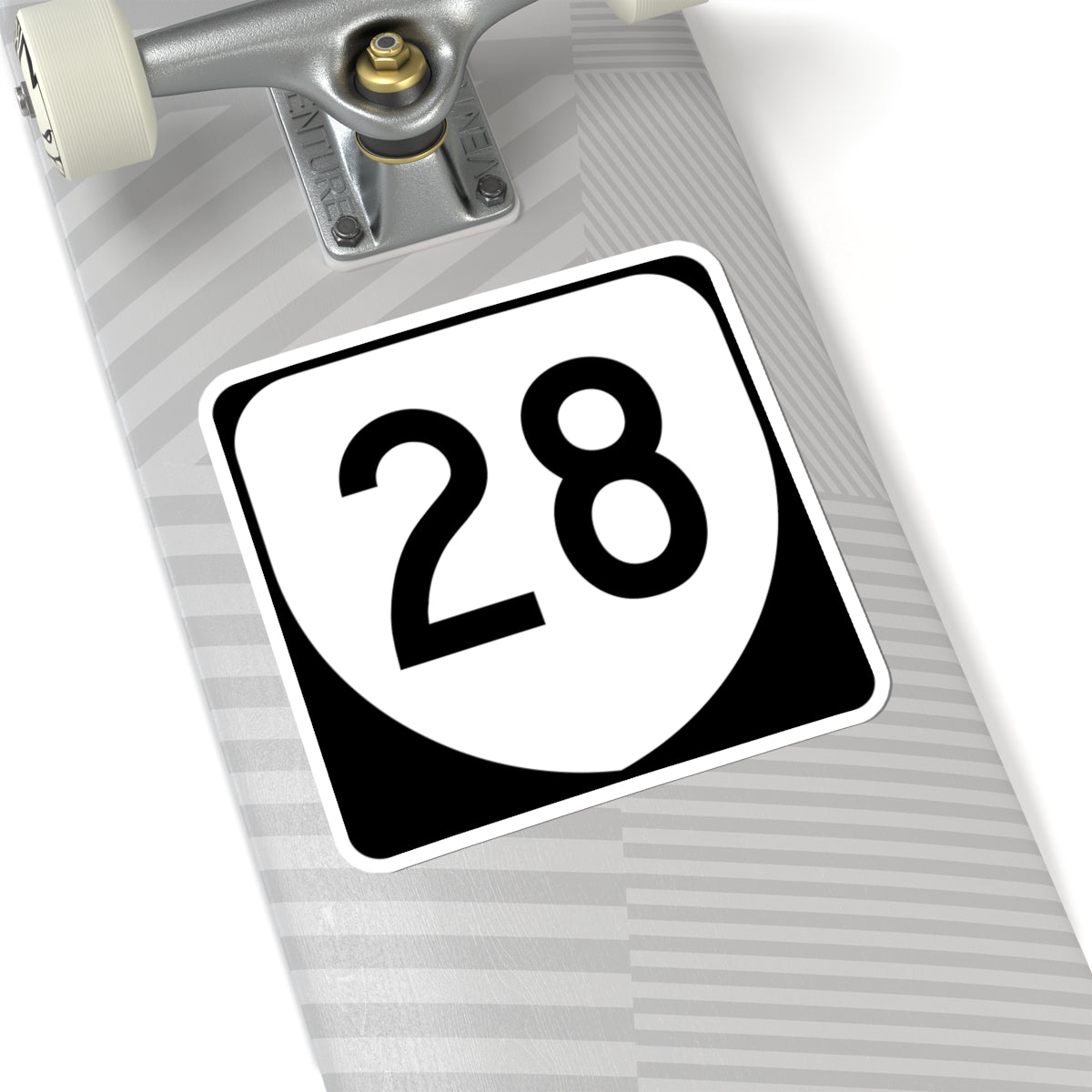 Virginia 28 (Virginia) (Road Sign) STICKER Vinyl Kiss-Cut Decal