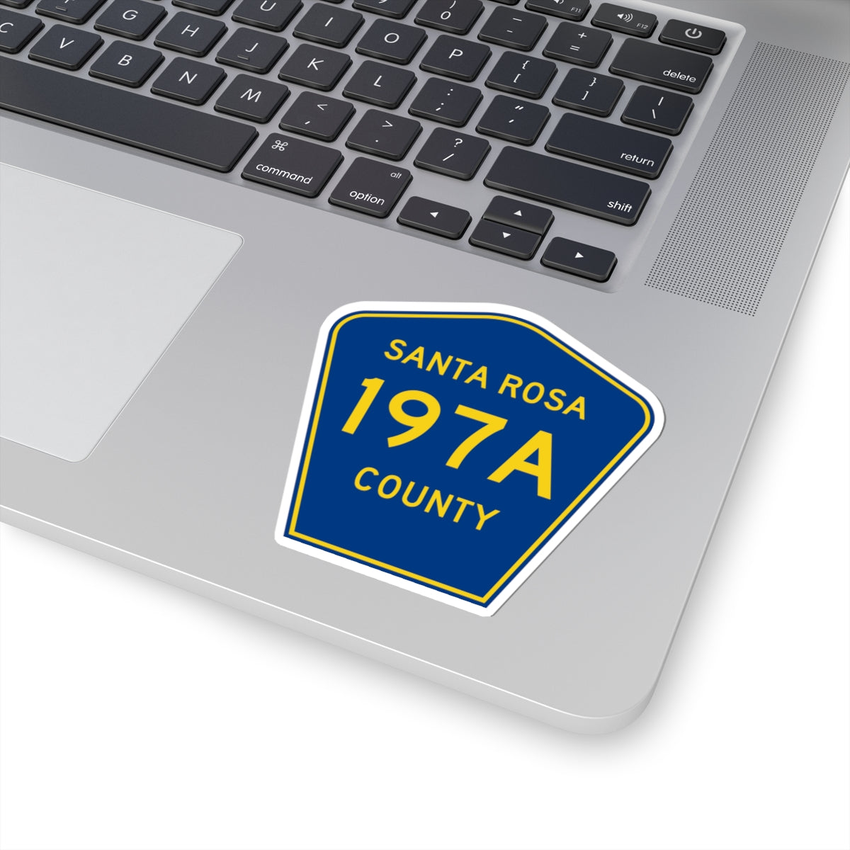 Santa Rosa County 197A (Florida) (Road Sign) STICKER Vinyl Kiss-Cut Decal
